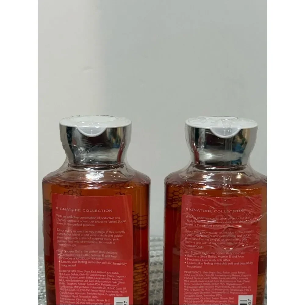 BBW Velvet Sugar Body Wash Set of 2 NWT